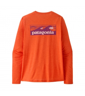 Блуза Patagonia Long-Sleeved Capilene Cool Daily Shirt - Boardshort Logo M's