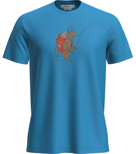 Тениска Icebreaker Merino 150 Tech Lite SS Tee Bear Catch M's