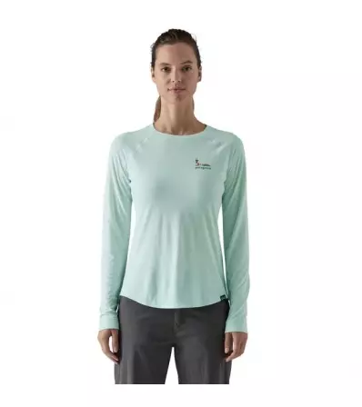 Блуза Patagonia Long-Sleeved Capilene Cool Trail Graphic Shirt W's Winter 2025