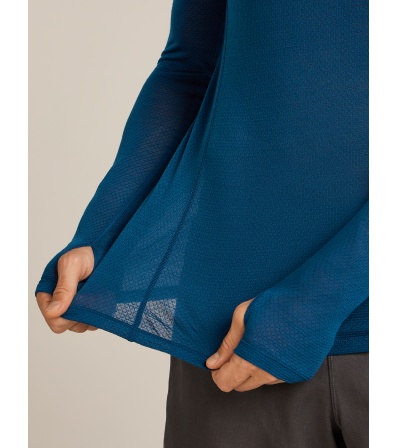 Блуза Icebreaker Merino Blend 75 Cool-Lite Featherlight LS Crewe M's